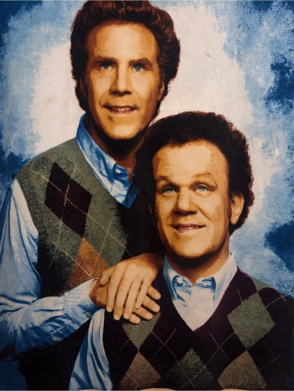 Step Brothers Blanket 50x60 Will Ferrell John C Reilly Silver Buffalo 2018